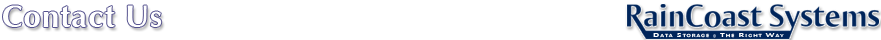 RainCoast Systems - Contact Us